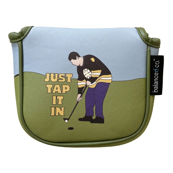 Balanced Co. Funny Golf Putter Headcover (Just Tap It in/Mallet)