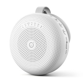 Máquina de ruido blanco para bebé, máquina de sonido portátil con 33 sonidos relajantes, temporizador y función de memoria para dormir, viajes, guardería, oficina y hogar