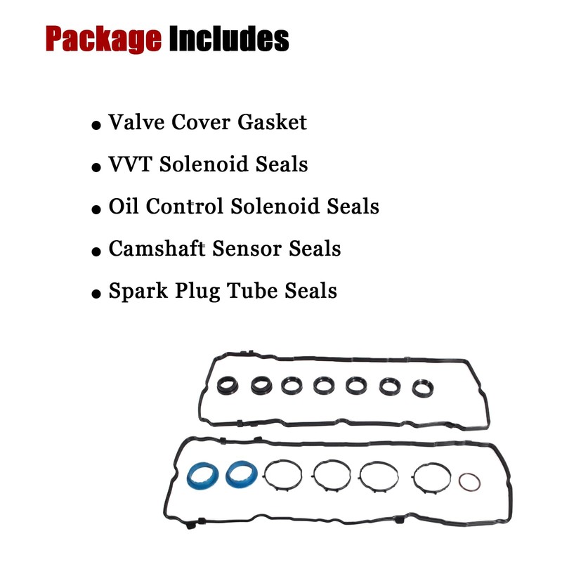 AUCERAMIC VC1184G Valve Cover Gasket Set Fit for 2017-2022 Chrysler