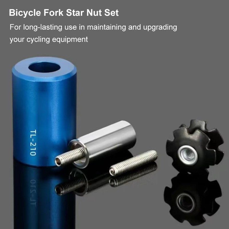 Bicycle Fork Star Nut Setter, Installation Nut Adjustment Tool, Star