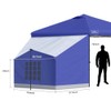 KAMPKEEPER Side Tent,Camping Tent for 10' x 10' Pop Up