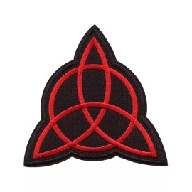 Patchwork Paradise John Paul Jones Led Zepplin Symbol Embroidered Iron On Patch Rock Band Symbol