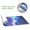 Nander Blue Lightning Skateboard Grip Tape Sheet,Non Slip Waterproof Sandpaper