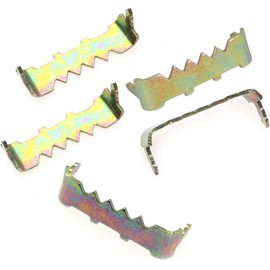 MEETOOT 50pcs Sawtooth Picture Hanger for Hardwood Without Nail Small Size 25x7x9mm