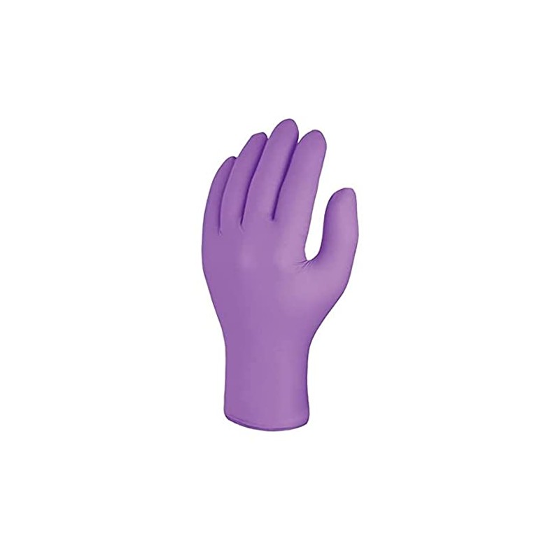 Skytec Iris Purple (Box of 100) Disposable Nitrile Gloves -