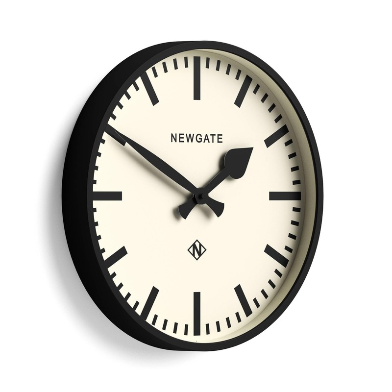 NEWGATE® Number Three Railway Wall Clock | Retro Inspired Modern