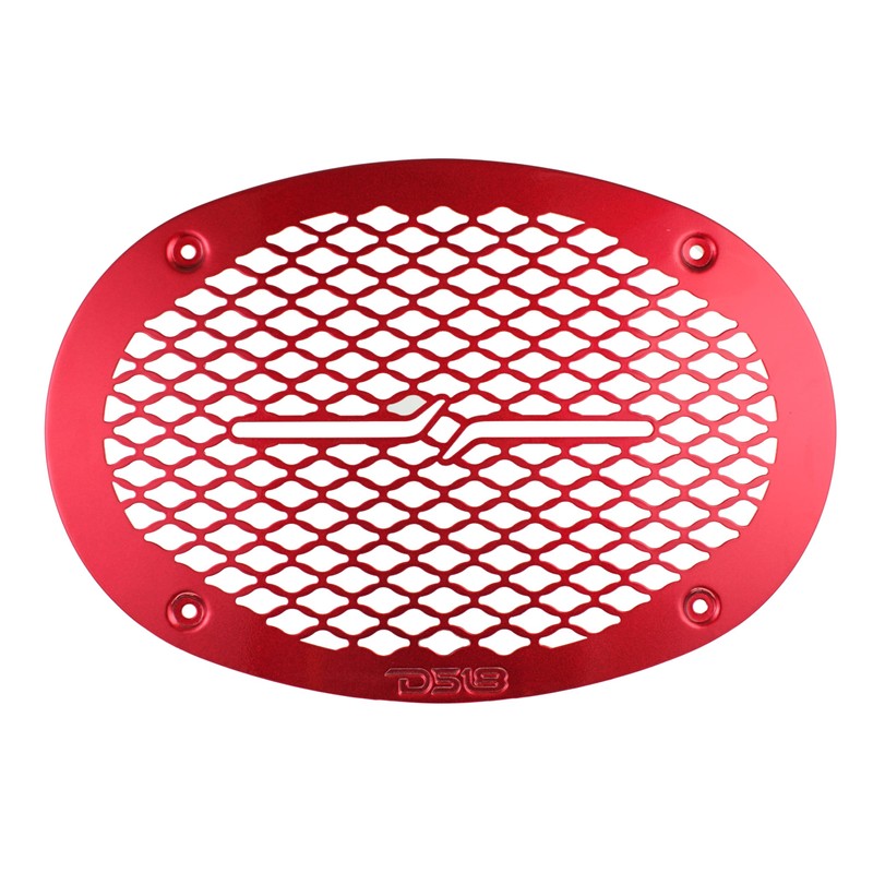 DS18 PRO-GRILL69MS 6x9 Universal Speaker Grill, Shallow Metal Mesh Protective