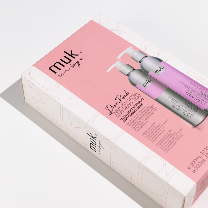 Muk Deep muk Ultra Soft Shampoo and Conditioner 300ml Duo