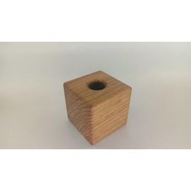 Kernholz Solid Oak Pen Holder | Desk Organiser | Wooden Pen Holder | Handmade in Germany (Oak)