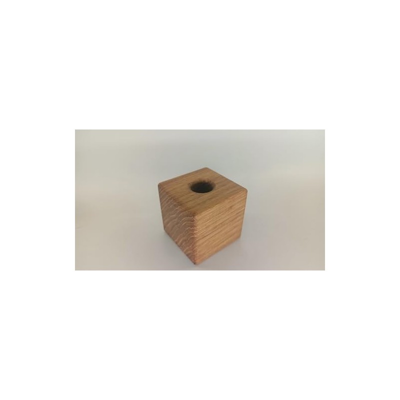 Kernholz Solid Oak Pen Holder | Desk Organiser | Wooden