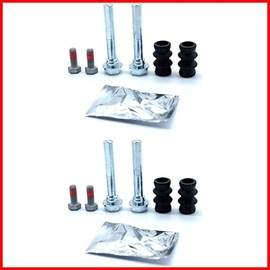 2 Sets Front Brake Caliper Slider Pin Kit Guide Bolts 113-1339X For VW Phaeton (2002+)