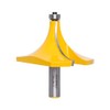 Boomway Roundover Router Bit, 1-1/2'' Radius 1/2'' Shank, Round Over