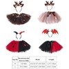Odizli Christmas Costume Children Girls Elk Cosplay Dress Princess Tutu