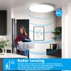 OPPEARL LED Ceiling Light with Radar Motion Sensor, 24 W