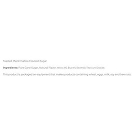 Pepper Creek Farms Toasted Marshmallow Flavored Sugar, 3.75 Ounce