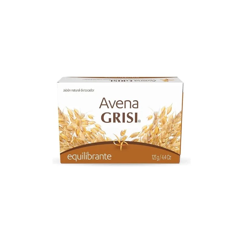 Jabón En Barra Grisi Avena 125g
