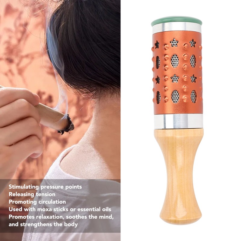 Moxa Stick Burner Holder Multi Holes Quickly Heating Reduce Fatigue