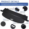 FARBIN Trunk Cargo Cover for Jeep Cherokee 2019 2020 2021