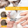 Cat Nail Clippers with Circular Cut Holes of Different Sizes(2mm&1.5mm)