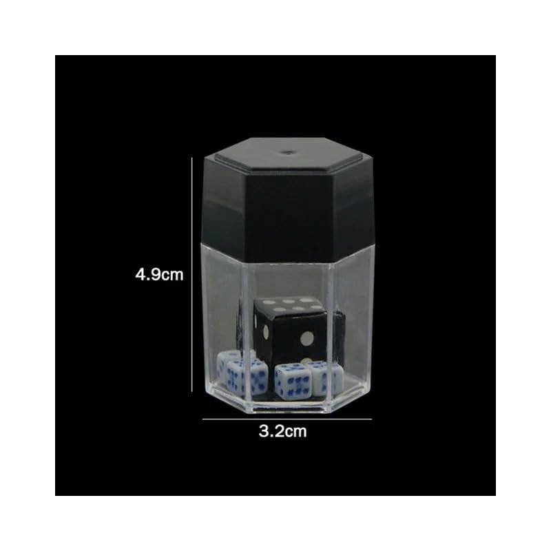 1Set Black Dice Bomb Magic Tricks,Explode Explosion Dice Magic,Props for