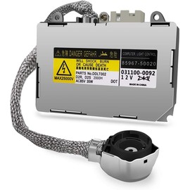 RDYCT HID Ballast Compatible with Toyota, Lexus Ballast, D2S, D2R, Universal 35W for 12V Vehicles, Genuine Replacement, Fully Waterproof, Repair Ballast, Pack of 1