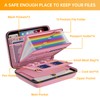DocSafe Fireproof File Organizer with Lock, Hard-Shell Case Fireproof Document