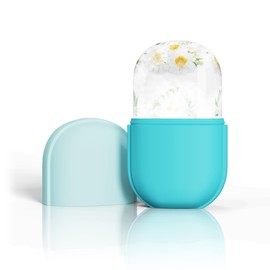 ANNAT CARE - Ice Roller for Face – Effectively Rejuvenates Your Skin – Face Roller to Treat Puffiness, Soothes Irritation, Minimize Pores, and Tighten Skin –Reusable Silicone Face Massager (Blue)