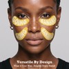 Going Bananas Reusable Silicone Under Eye Patches, Standard, 2 Pairs