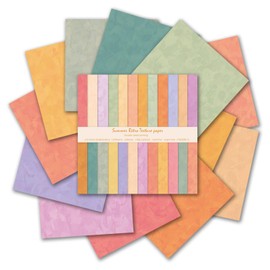 12x12 Double-Sided Scrapbook Paper Set , 24 Sheets/ 24 Designs Bohemian Patterned Craft Paper DIY Decorative Background Card for Card Making Journaling Origami Decopage