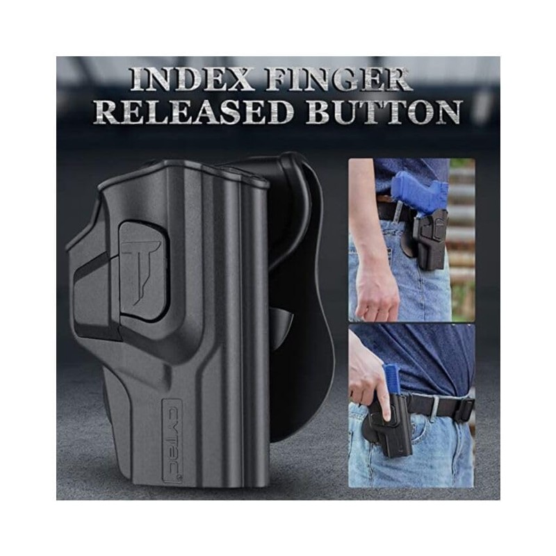 CYTAC Level II Tactical Security Gun Holster | Fits Glock