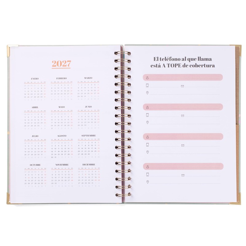 Mr.Wonderful Office Calendar 2025-26 Weekly Planner Extra Large Weekly Planner