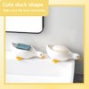 Duck Design Soap Dish with Automatic Drain, Soap Holder, Shower