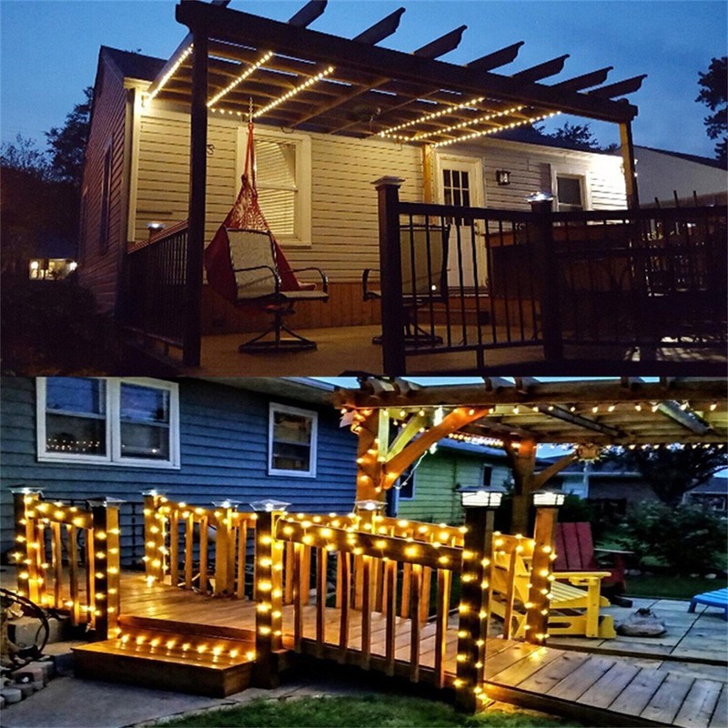 22M 200LEDs Solar String Light Waterproof Solar String Lights Outdoor