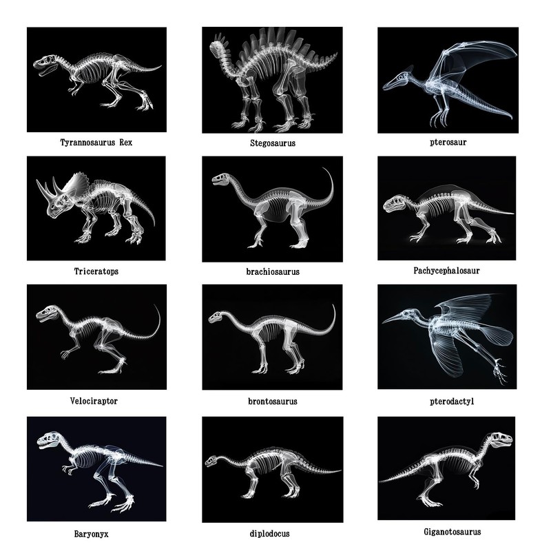 Animal X-Ray Set, Educational Science Kit, Light Table Accessory for