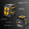 ASOBRIS Laser-Level-with-Tripod, Green Cross Line Laser with Tripod Self-Leveling, Lazer