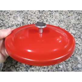 Replacement Red Metal Lid For Lance Counter Snack Jars