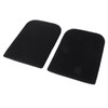 2pcs Non Slip Wheelchair Footrest Covers, Scratch Prevention Neoprene Material