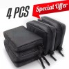 Lot of 4 Small Tool Pouch Zipper Utility Multipurpose Storage