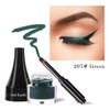 LSxia 2-in-1 Gel Eyeliner Set, Tattoo Eyeliner Waterproof Smudge Proof