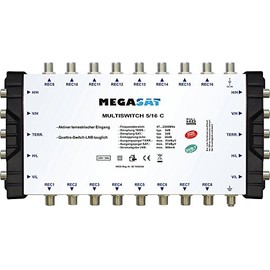 MegaSat 0600192 Multi-Switch 5/16 C Silver