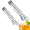 Ice Bucket Tongs - Stainless Steel Appetizer Tong | Set