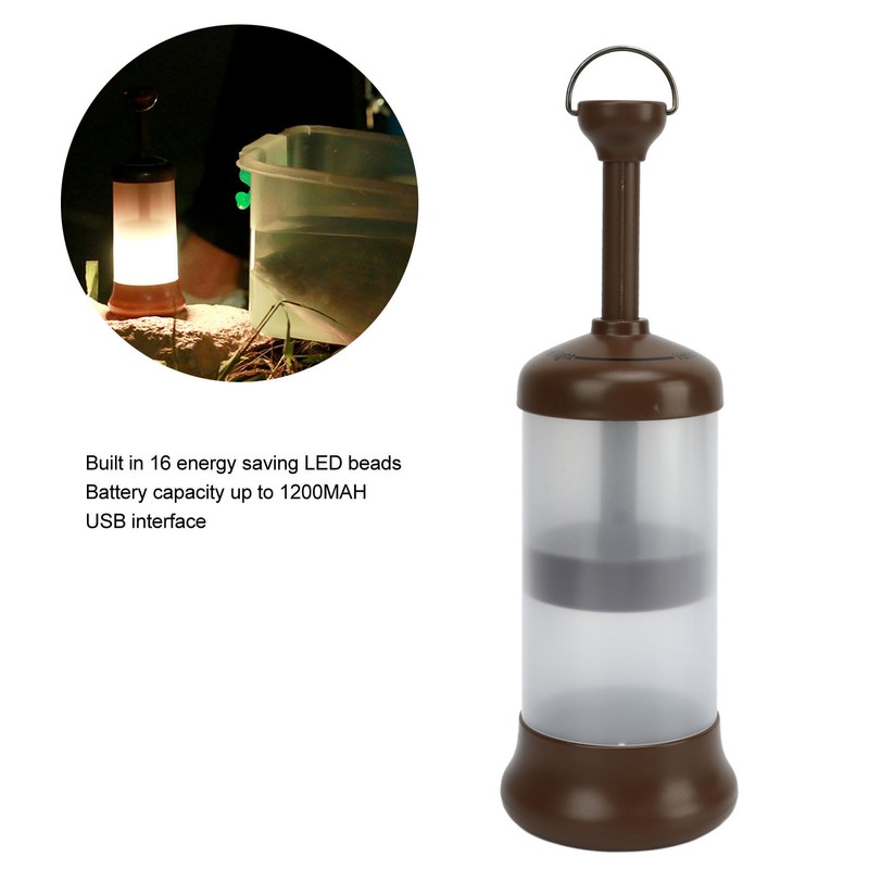 Tent Hanging Lights Regulable Brightness 1200MAH Battery USB Port Rechargeable