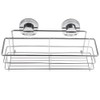 Strong Suction Cups Deep Shower Caddy Bath Shelf,Wall Mounted Rust-Free