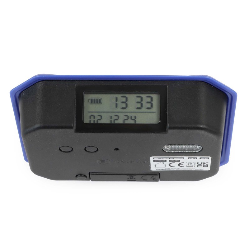 Wiltec Electronic Parking Disc, Digital Parking Meter with KBA Approval,