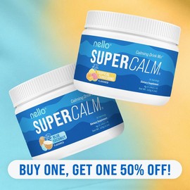 Supercalm Best Selling Flavors Bundle Tubs (2-Pack):_Blue Coconut + Tropical Tangerine