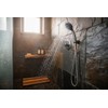 Shower Head with Hose Including 3 Jet Types with Bracket