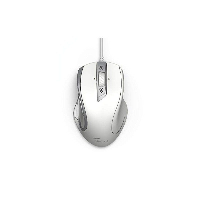 Hama Optische Maus „Torino“ (1,8m Kabel, USB, bis 1200 dpi,