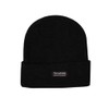 Black Beanie Hat for Men's Woman's Lightwiight Knitted Warm Stretchy
