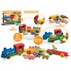 Funtime 55921 Push Along Farm Train with Play Animals