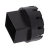 Rain Gutter Downspout Adapter, Downspout Adapter Plastic Drain Adapter Replacement